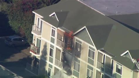 Fire damages apartment complex in Golden Hill